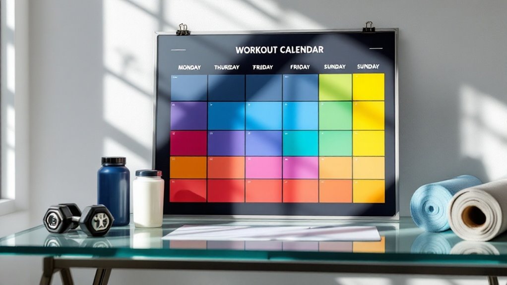 exercise routine for week